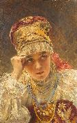 Konstantin Makovsky, A young boyarina